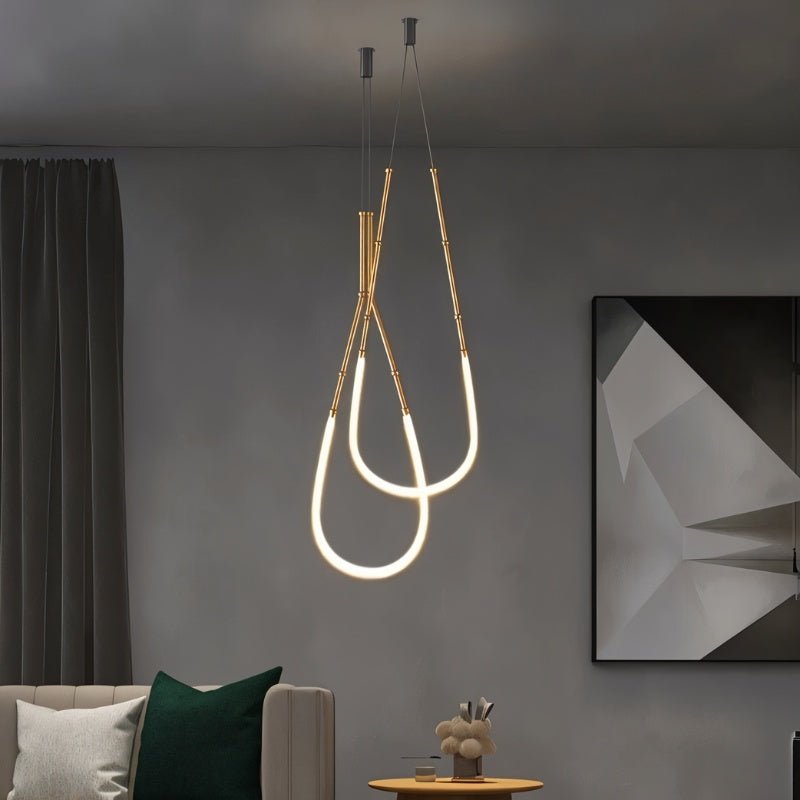 Freyza - Luminara | Elegant Modern Aluminum Dining Room Chandelier Light