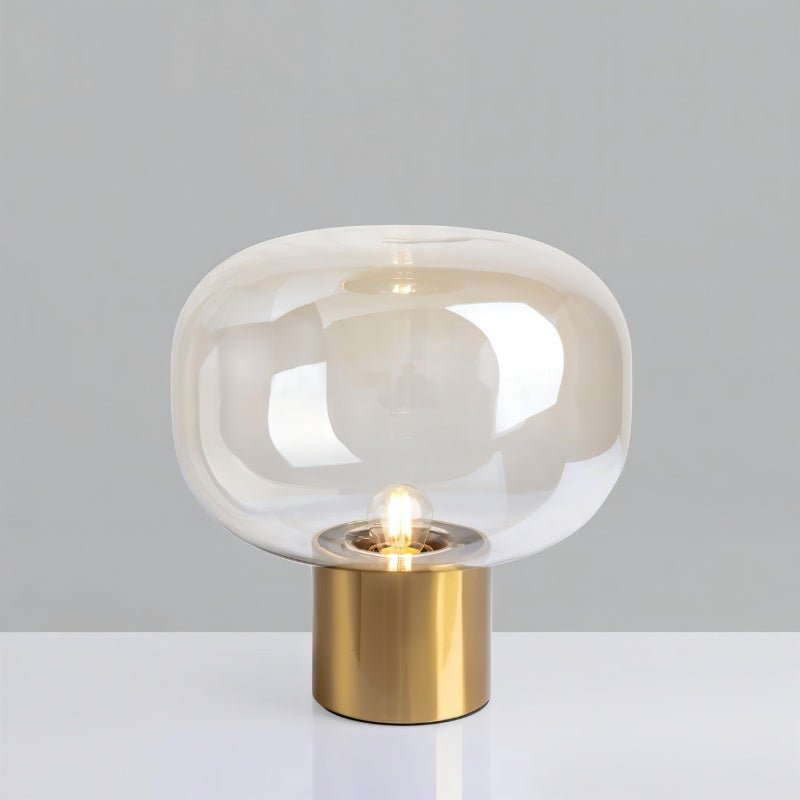 Luminara | Elegant Modern Aluminum Glass Table Lamp 0