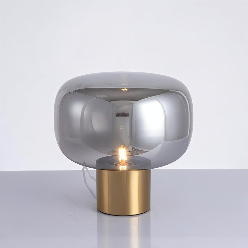 Luminara | Elegant Modern Aluminum Glass Table Lamp 4