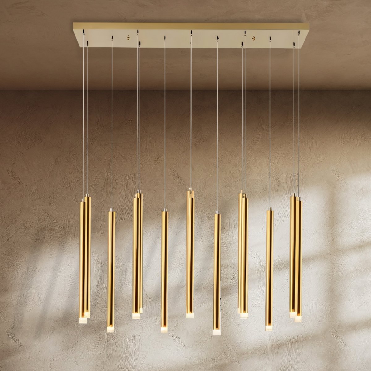 Freyza - Luminara | Eleganter moderner Aluminium-Pendelleuchter
