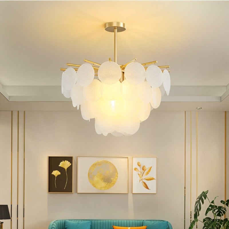 Freyza - Luminara | Elegant Modern Art Deco Glass Chandelier