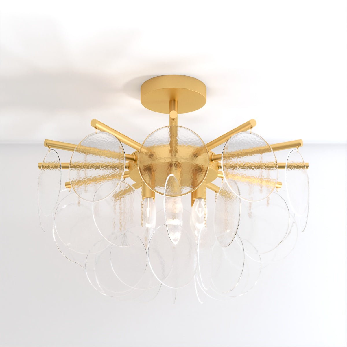 Freyza - Luminara | Elegant Modern Art Deco Glass Chandelier