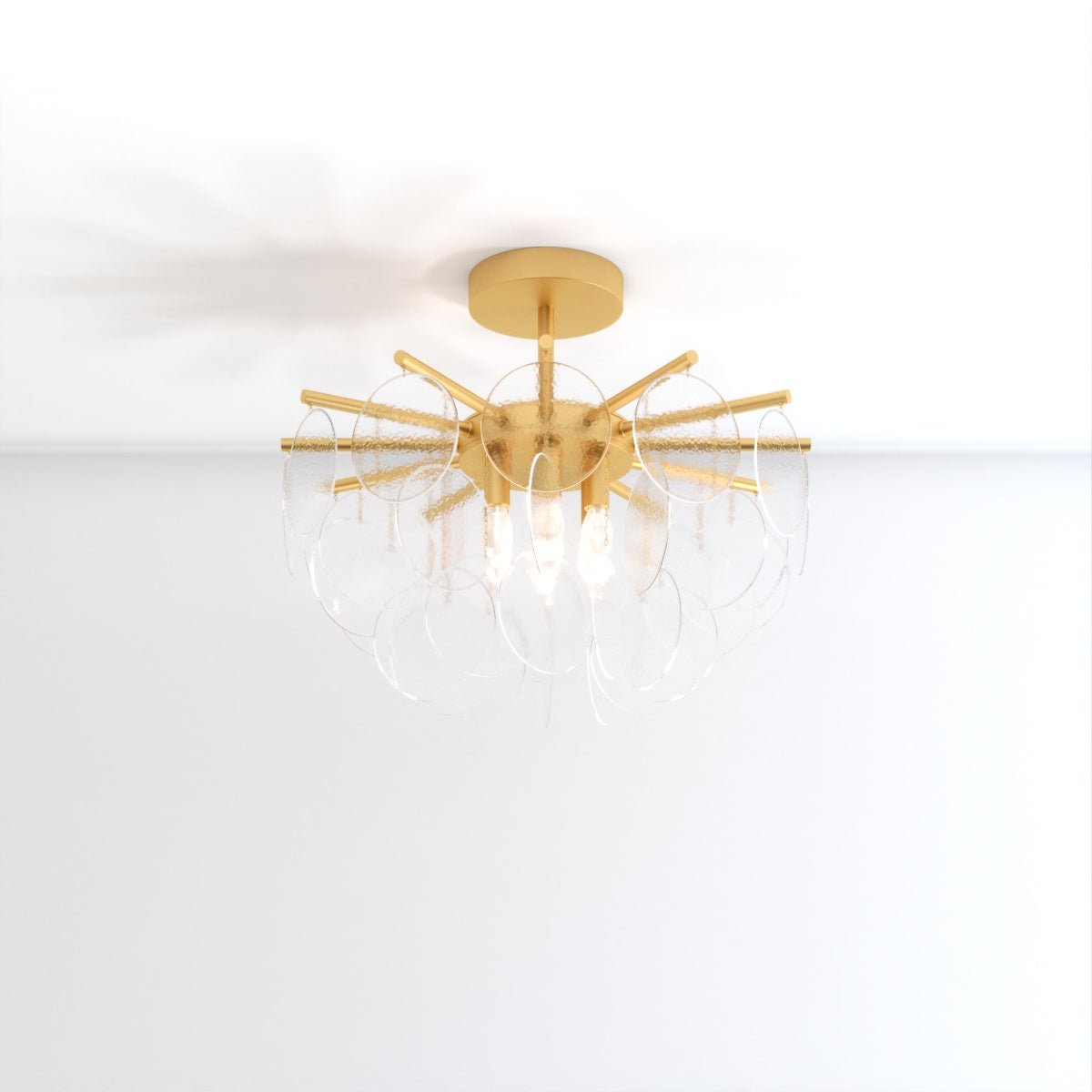 Freyza - Luminara | Elegant Modern Art Deco Glass Chandelier