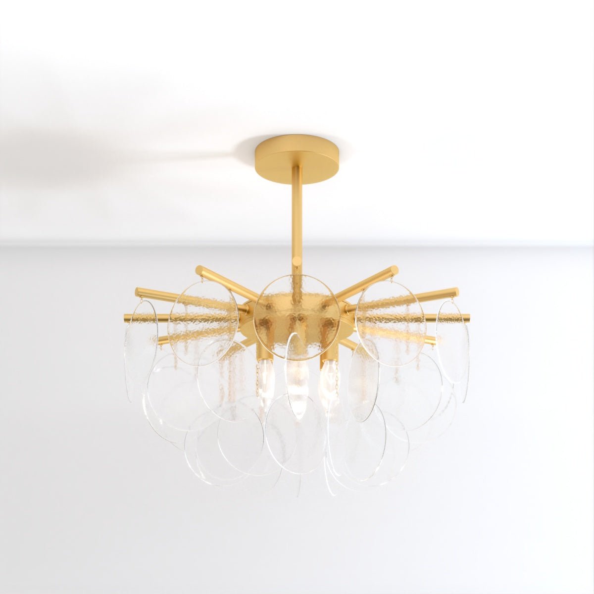 Freyza - Luminara | Elegant Modern Art Deco Glass Chandelier