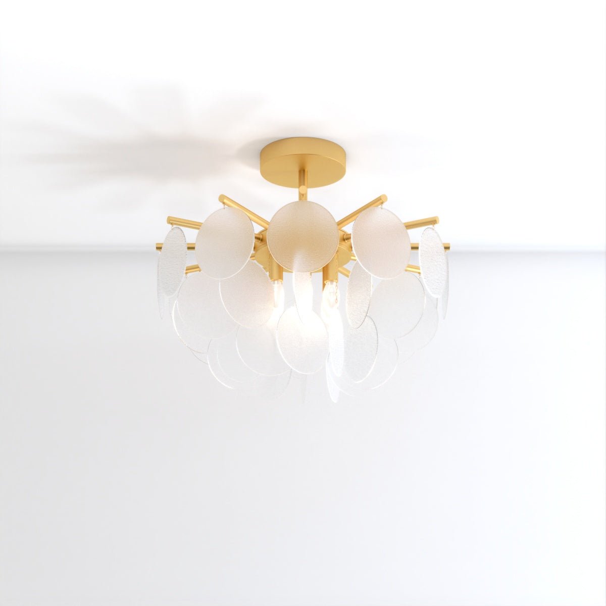 Freyza - Luminara | Elegant Modern Art Deco Glass Chandelier
