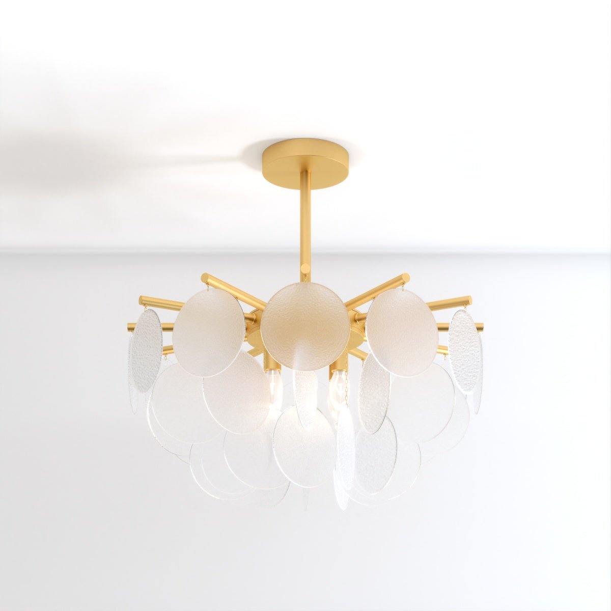 Freyza - Luminara | Elegant Modern Art Deco Glass Chandelier