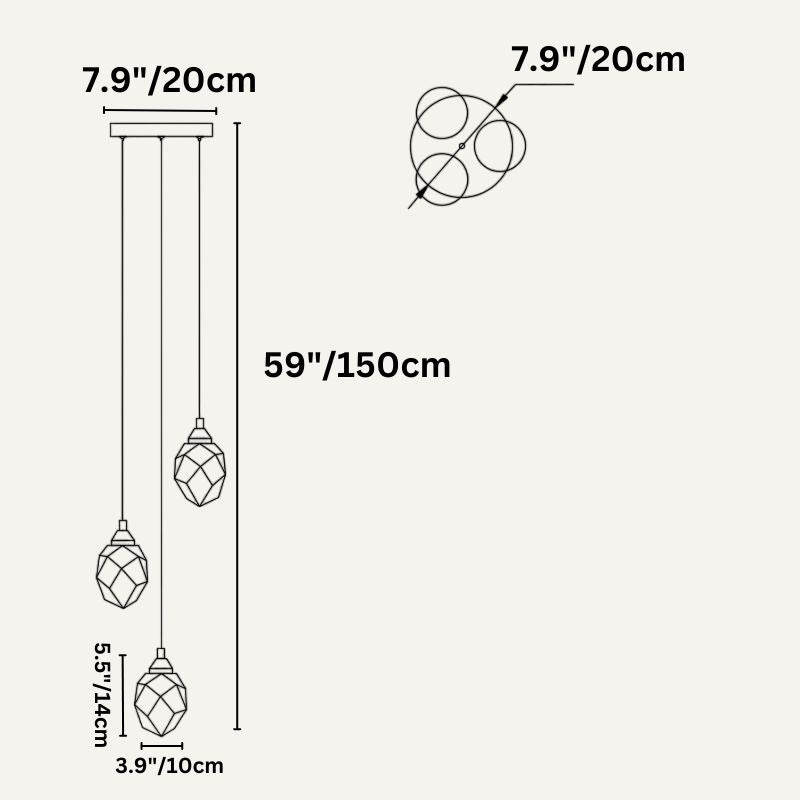 Freyza - Elegant Modern Crystal Chandelier Light Fixture