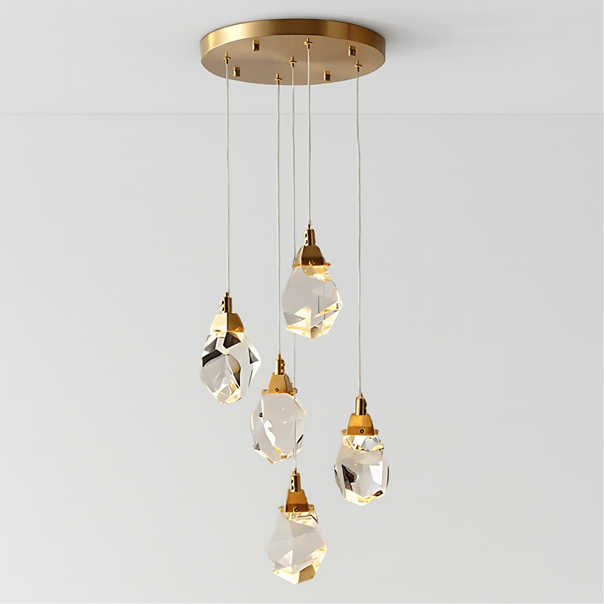 Freyza - Elegant Modern Crystal Chandelier Light Fixture