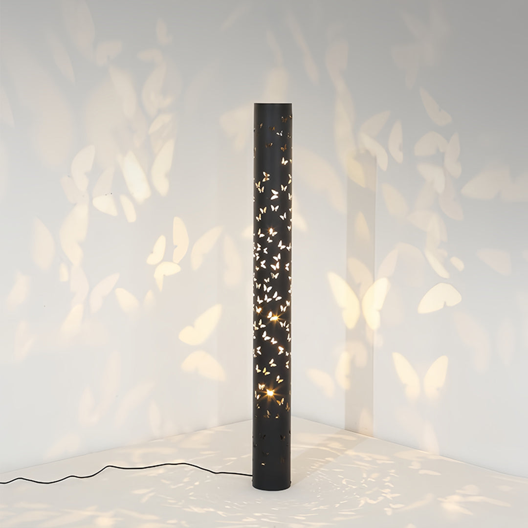 Luminara | Elegant Modern Floor Lamp with Butterfly Projection Design 2