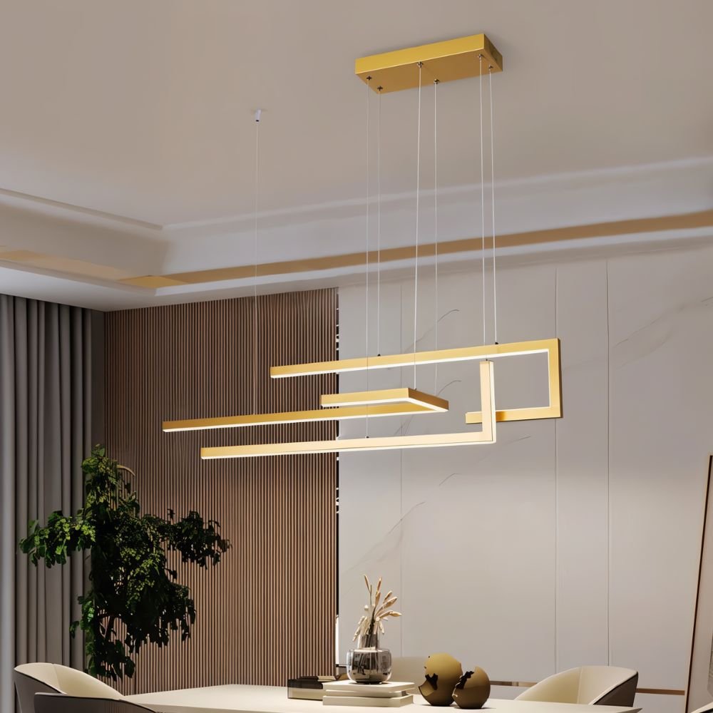Freyza - Luminara | Elegant Modern Geometric LED Chandelier Lighting