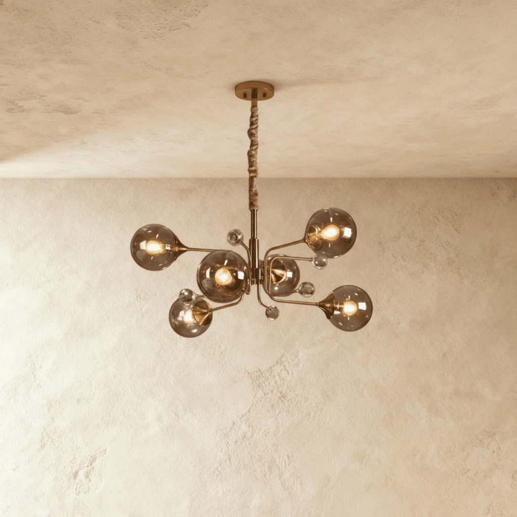 Freyza - Elegant Modern Glass Chandelier with Unique Design