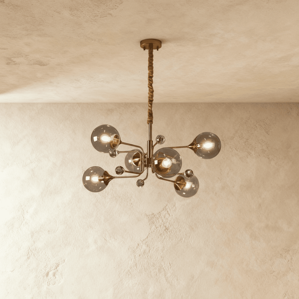 Freyza - Elegant Modern Glass Chandelier with Unique Design