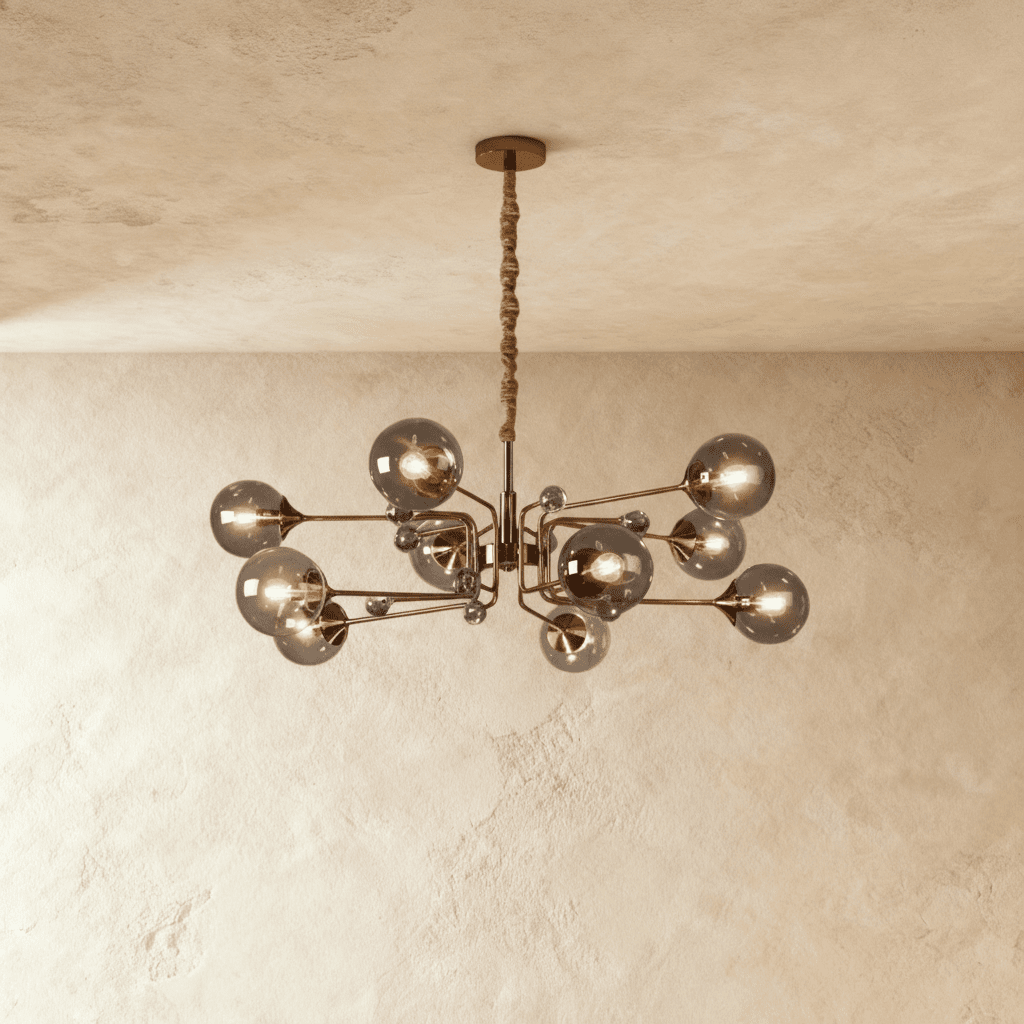 Freyza - Elegant Modern Glass Chandelier with Unique Design