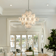 Freyza - Luminara | Elegant Modern Glass Dining Room Chandelier Light