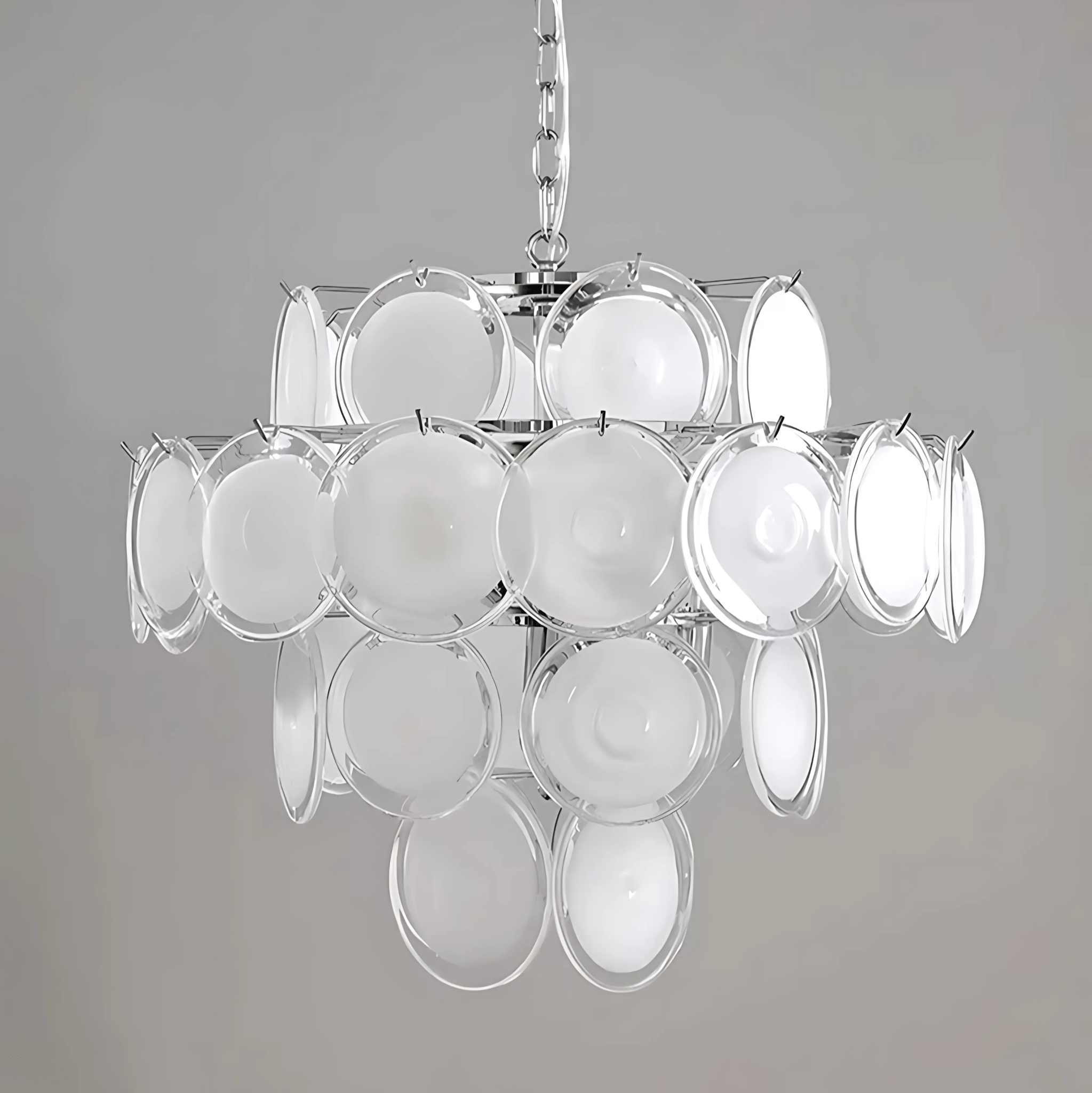 Freyza - Luminara | Elegant Modern Glass Dining Room Chandelier Light