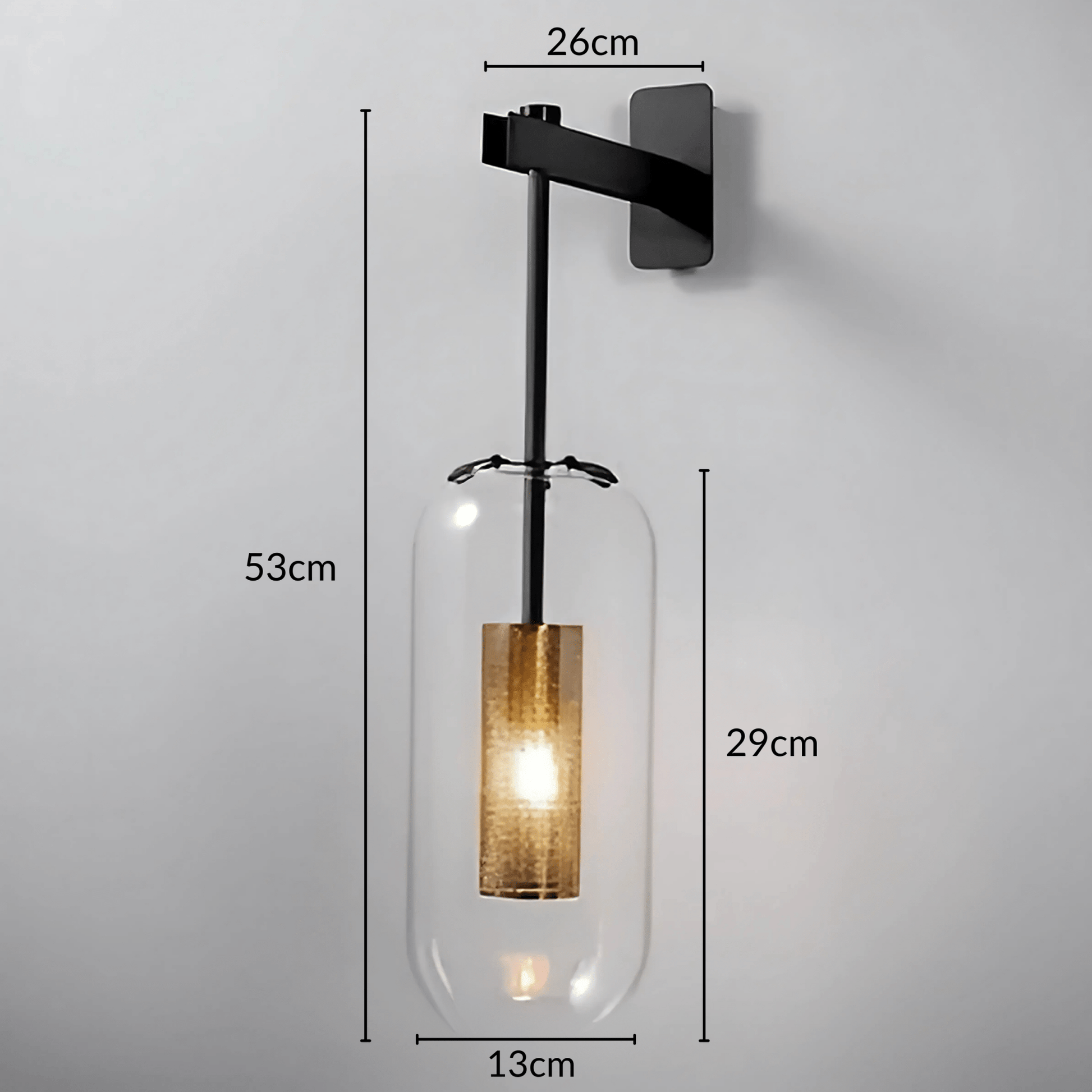 Luminara | Elegant Modern Industrial Wall Light Fixture 9