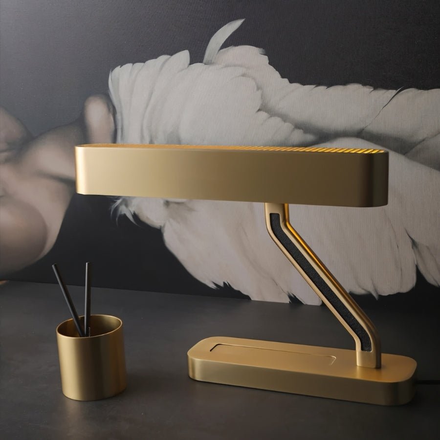 Luminara | Elegant Modern Iron Table Lamp for Bedroom and Living Room 4
