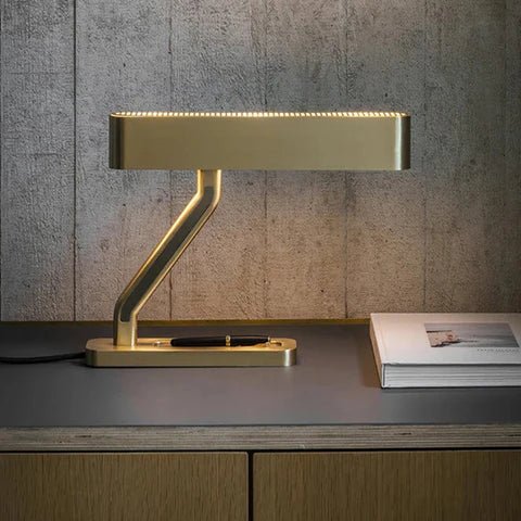 Luminara | Elegant Modern Iron Table Lamp for Bedroom and Living Room 5