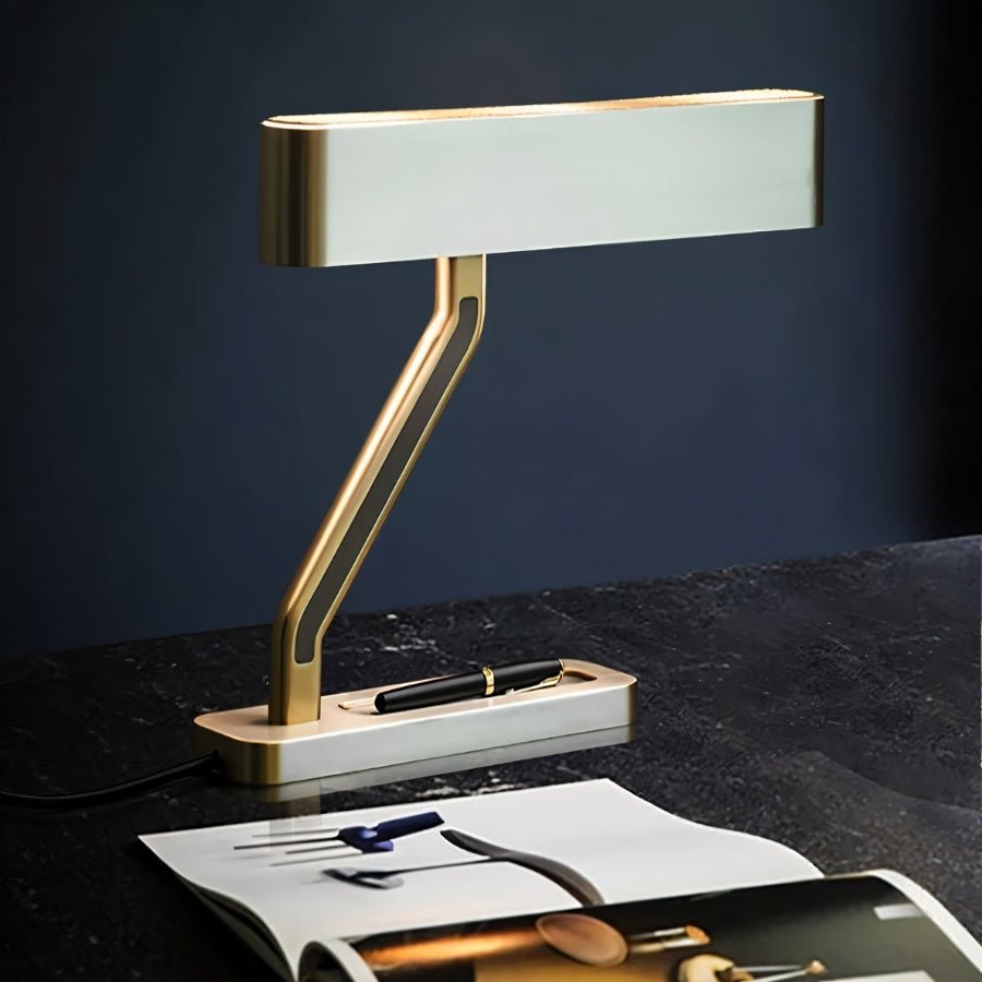 Luminara | Elegant Modern Iron Table Lamp for Bedroom and Living Room 7