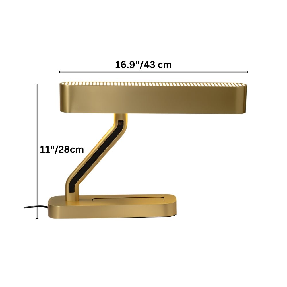 Luminara | Elegant Modern Iron Table Lamp for Bedroom and Living Room 8
