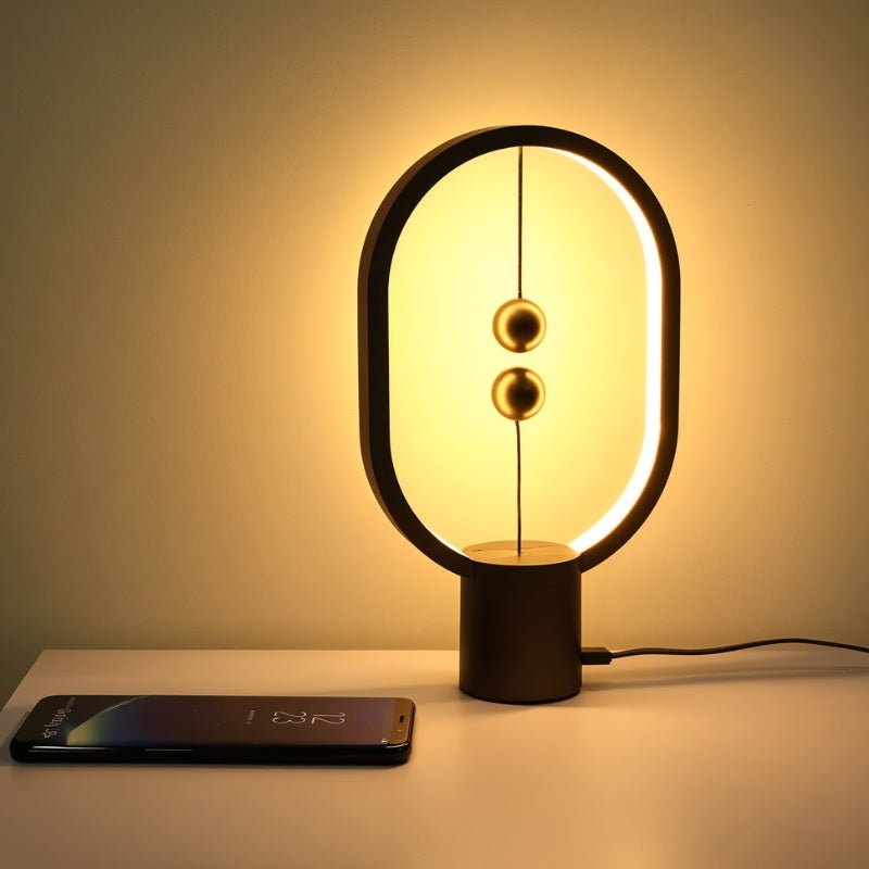 Luminara | Elegant Modern LED Magnetic Table Lamp for Bedside or Desk 0