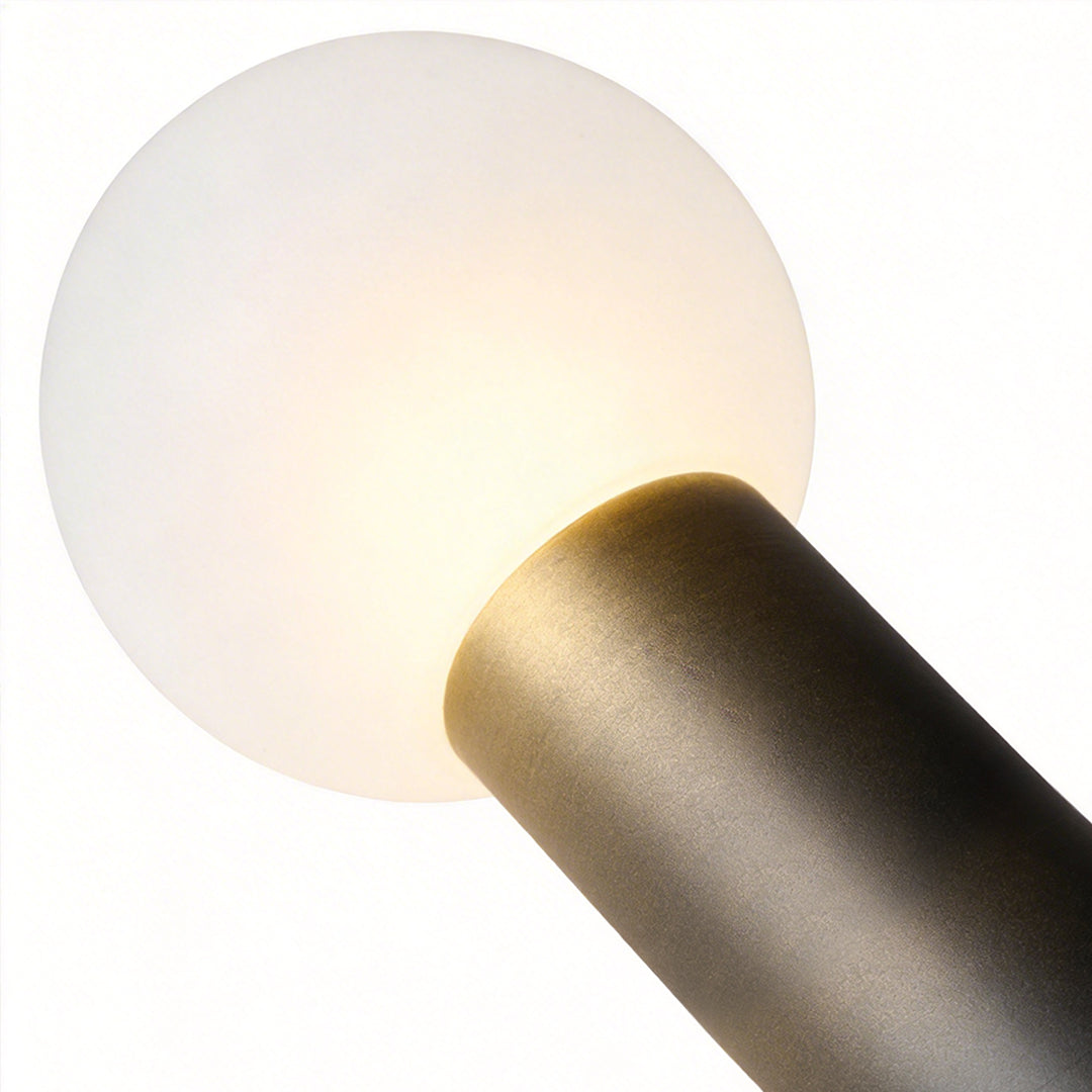 Luminara | Elegant Modern LED Round Bollard Light Fixture 6