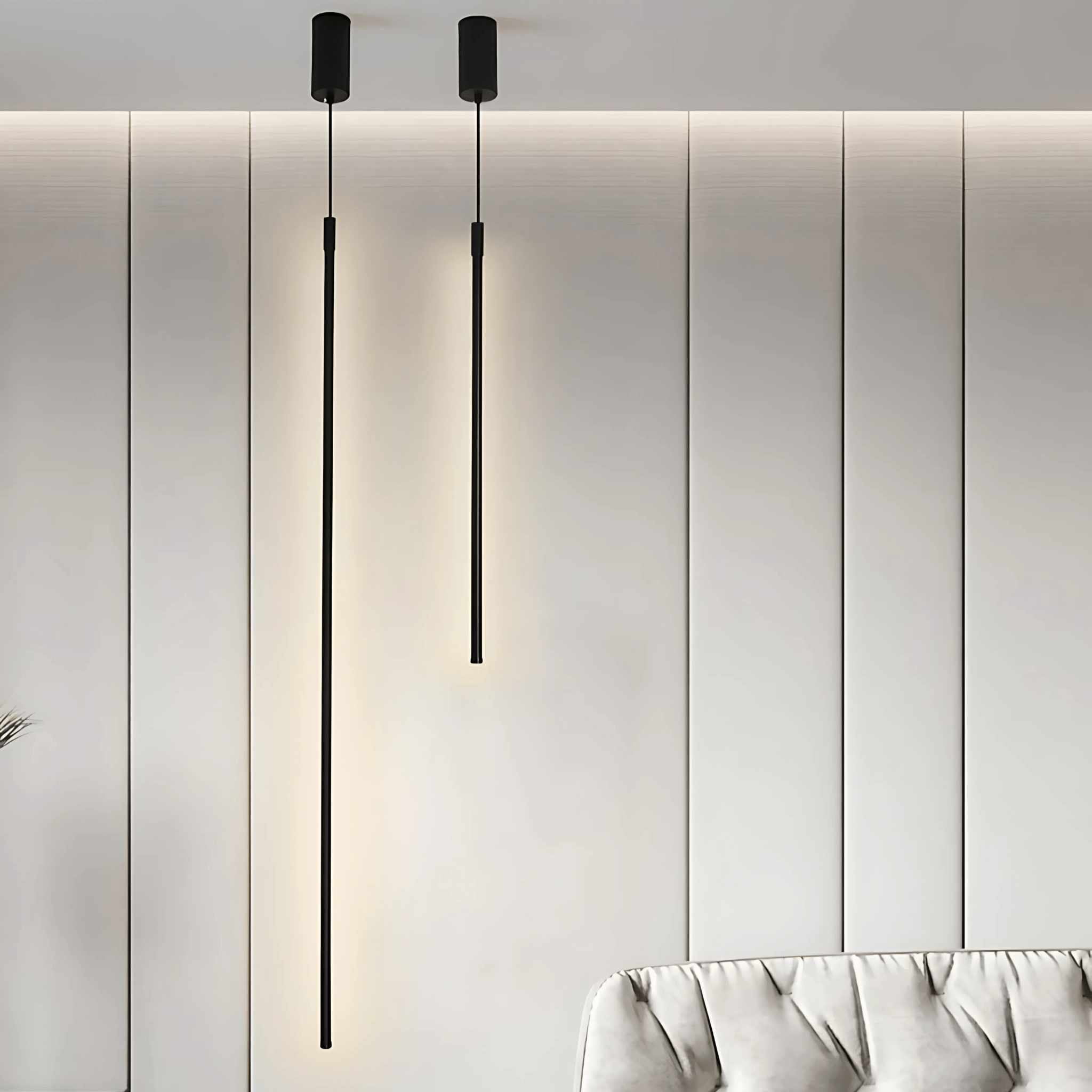 Freyza - Luminara | Elegant Modern Metal Bedside Pendant Light Fixture