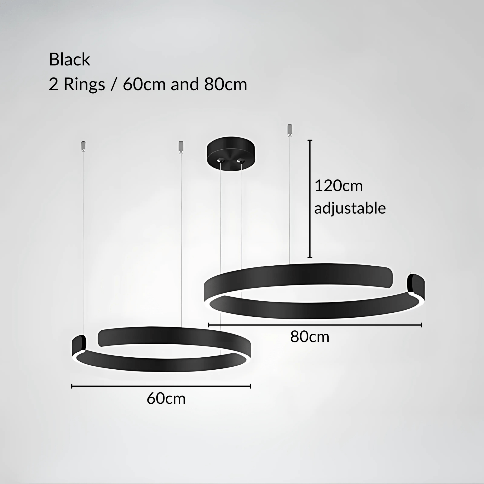Freyza - Luminara | Elegant Modern Metal Pendant Chandelier Light