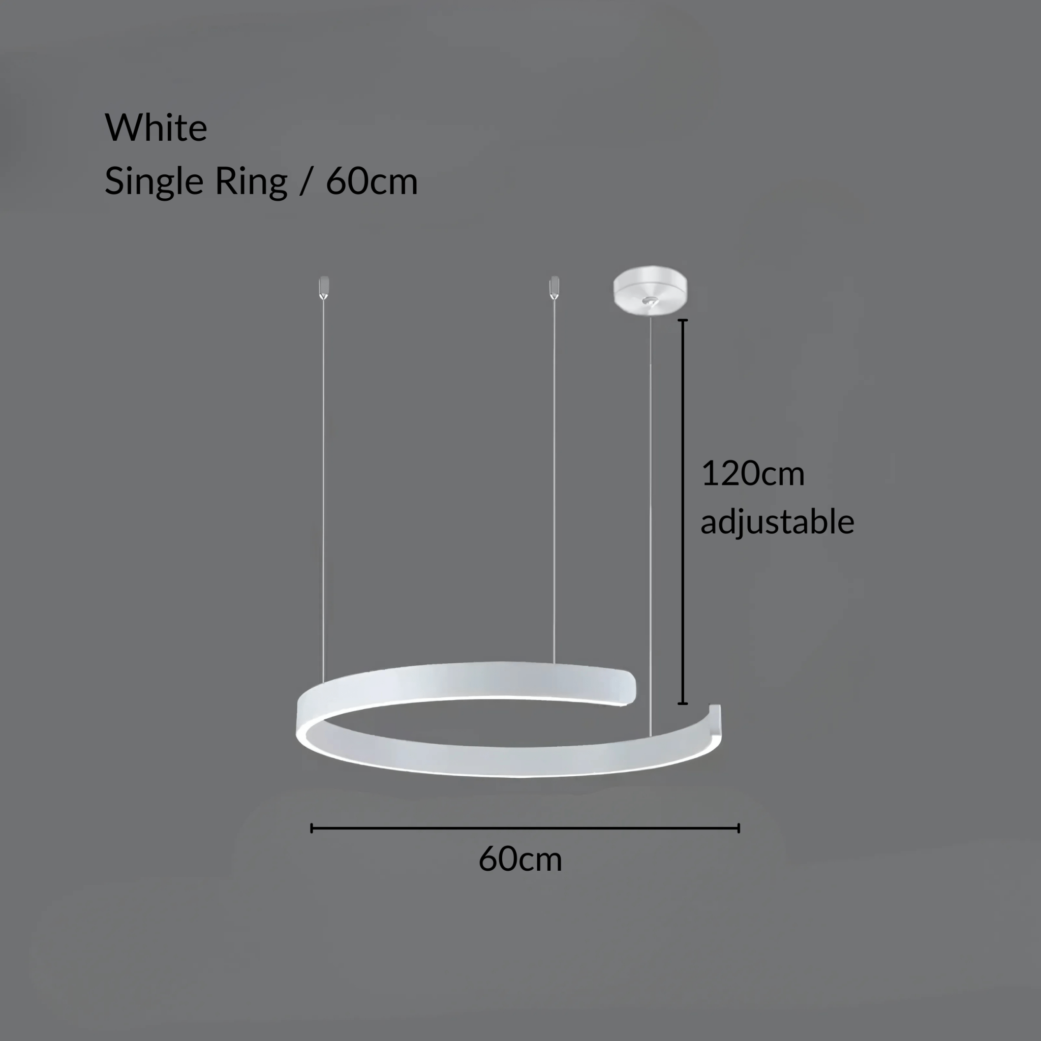 Freyza - Luminara | Elegant Modern Metal Pendant Chandelier Light