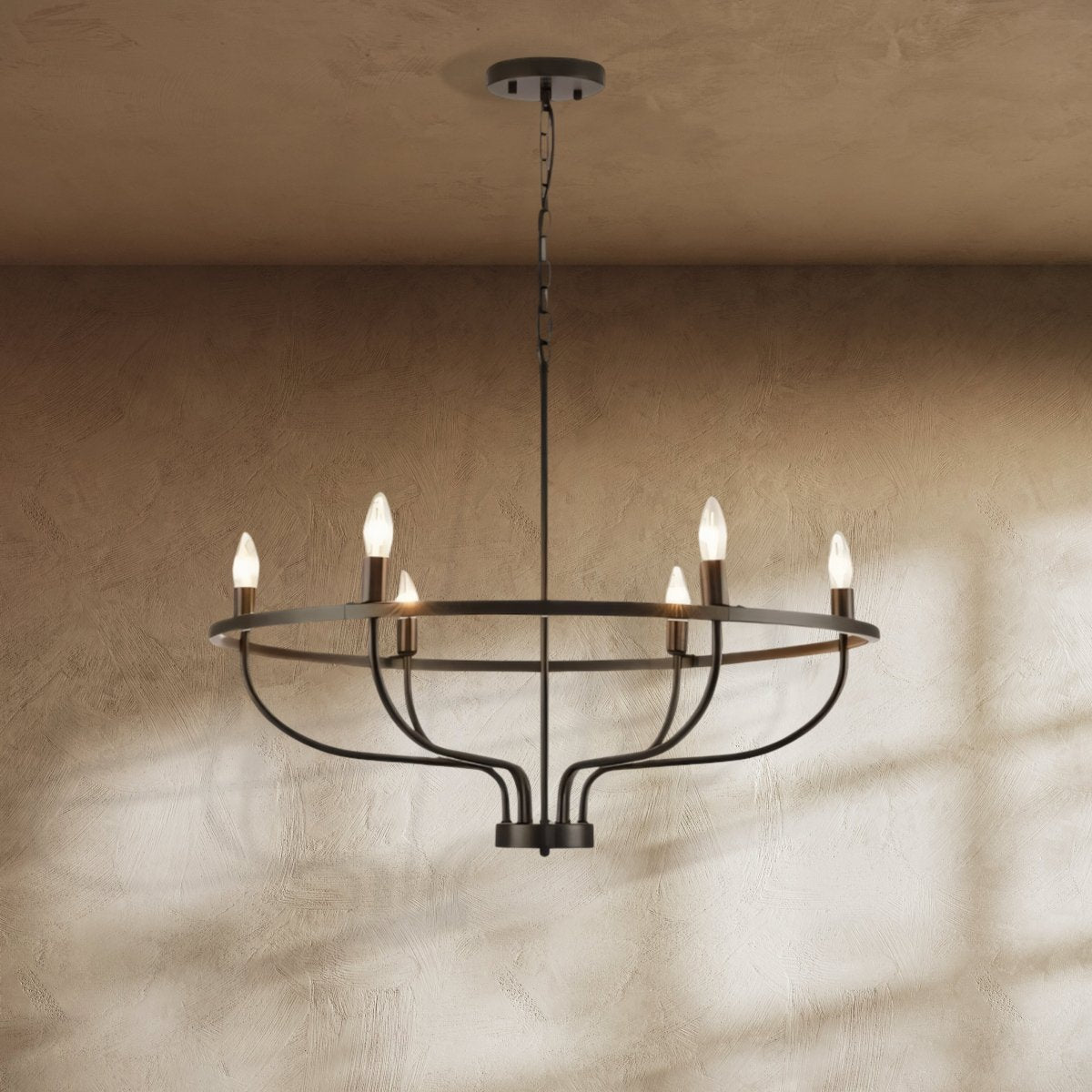 Freyza - Luminara | Elegant Modern Metal Pendant Chandelier Light