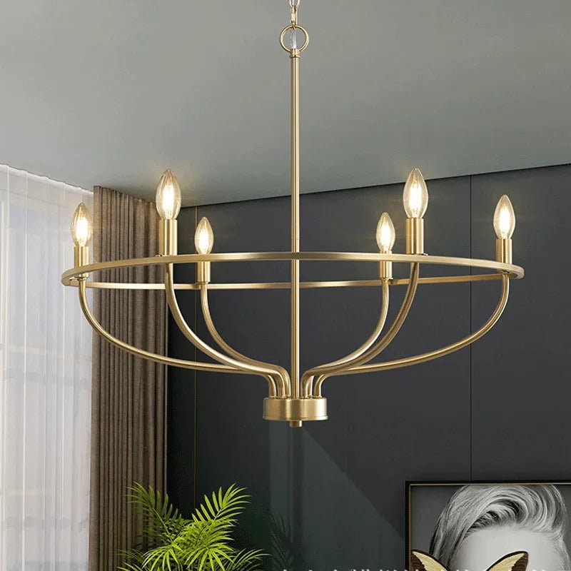 Freyza - Luminara | Elegant Modern Metal Pendant Chandelier Light