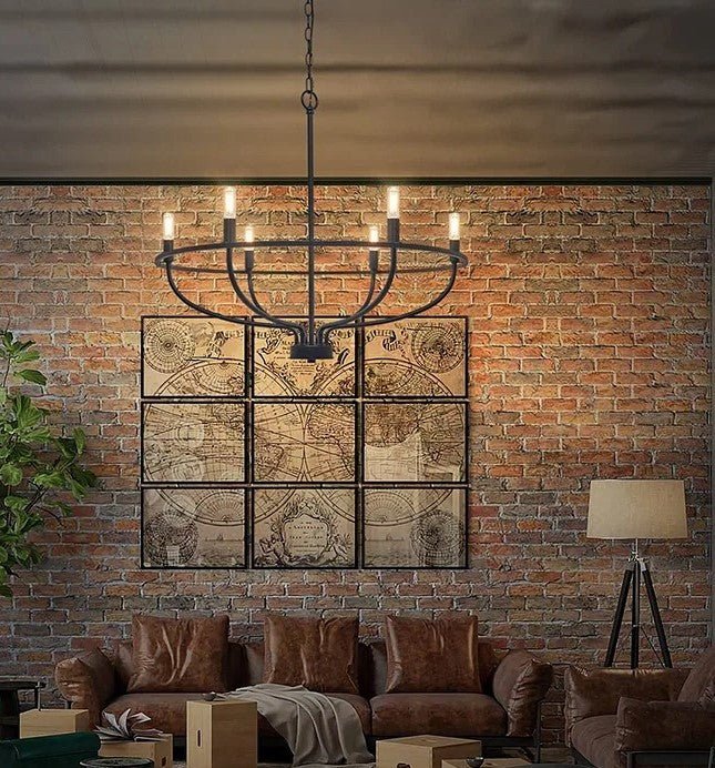 Freyza - Luminara | Elegant Modern Metal Pendant Chandelier Light