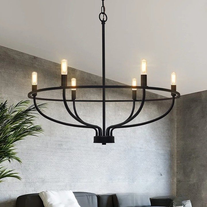 Freyza - Luminara | Elegant Modern Metal Pendant Chandelier Light
