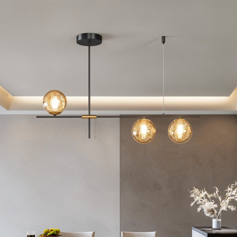 Freyza - Luminara | Elegant Modern Metal and Glass Chandelier Design