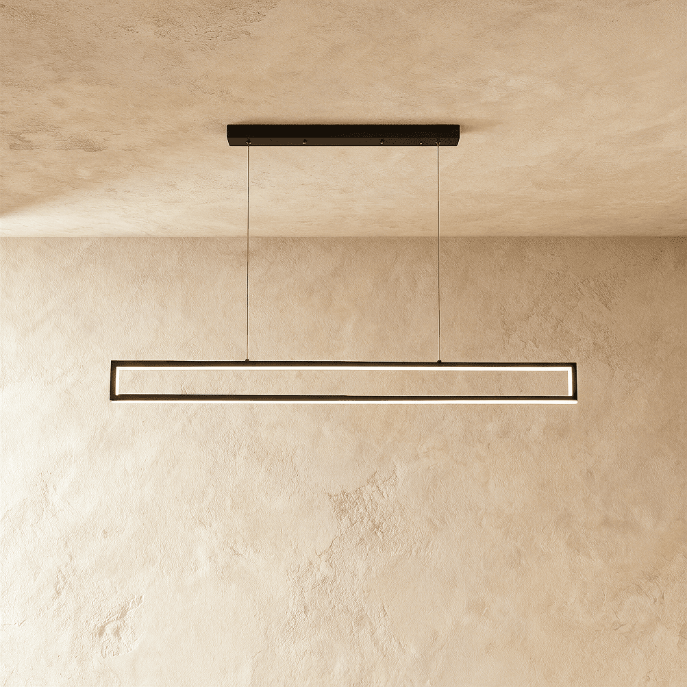 Freyza - Luminara | Elegant Modern Minimalist Black Chandelier Lighting