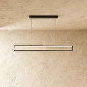 Freyza - Luminara | Elegant Modern Minimalist Black Chandelier Lighting