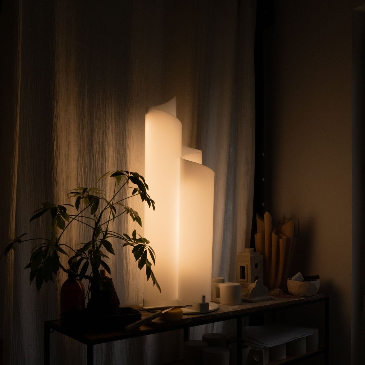 Luminara | Elegant Modern Spiral Design Table Lamp 3