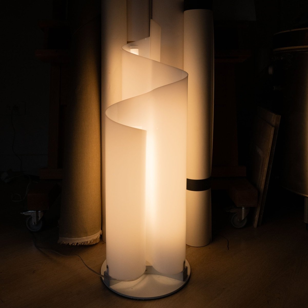 Luminara | Elegant Modern Spiral Design Table Lamp 5