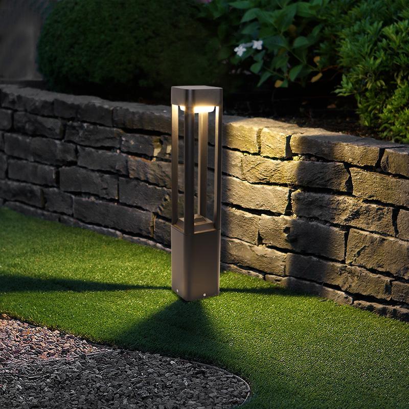Luminara | Elegant Modern Waterproof LED Bollard Landscape Light 3