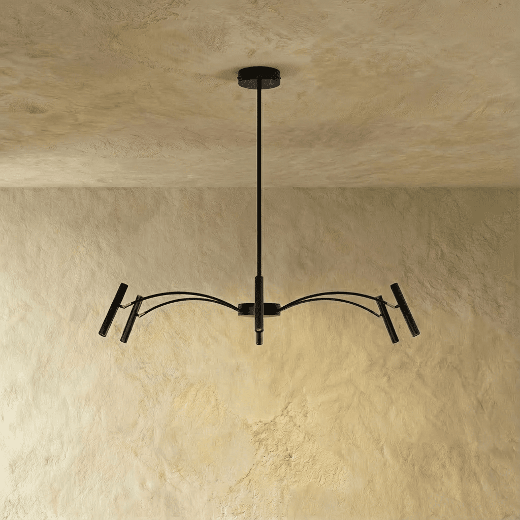 Freyza - Luminara | Elegant Modern Wrought Iron Dining Room Chandelier Light