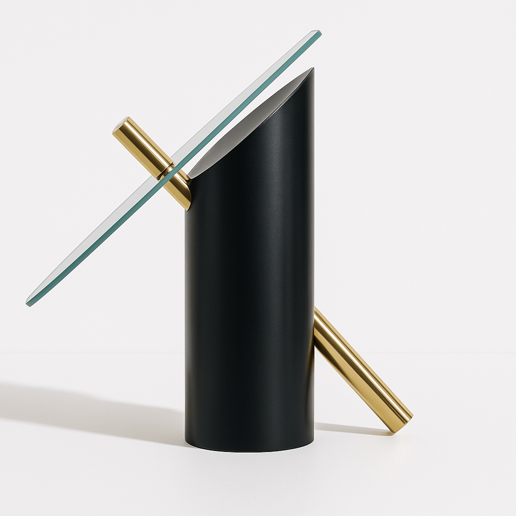 Luminara | Elegant Nordic Glass Table Lamp for Living Room & Bedside Use 2