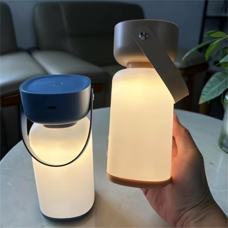 Luminara | Elegant Portable Acrylic Table Lamp with Customizable Colors 8
