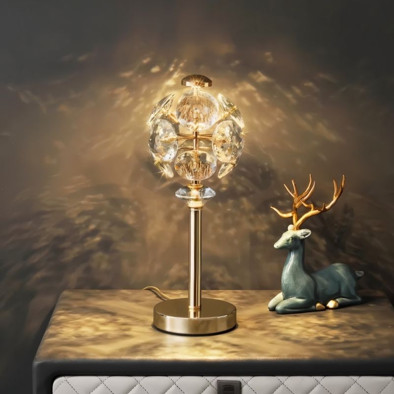 Luminara | Elegant Vintage-Inspired Table Lamp for Living Room and Bedroom 0