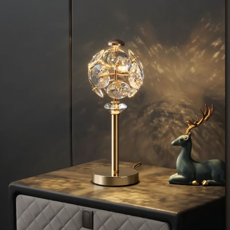 Luminara | Elegant Vintage-Inspired Table Lamp for Living Room and Bedroom 2