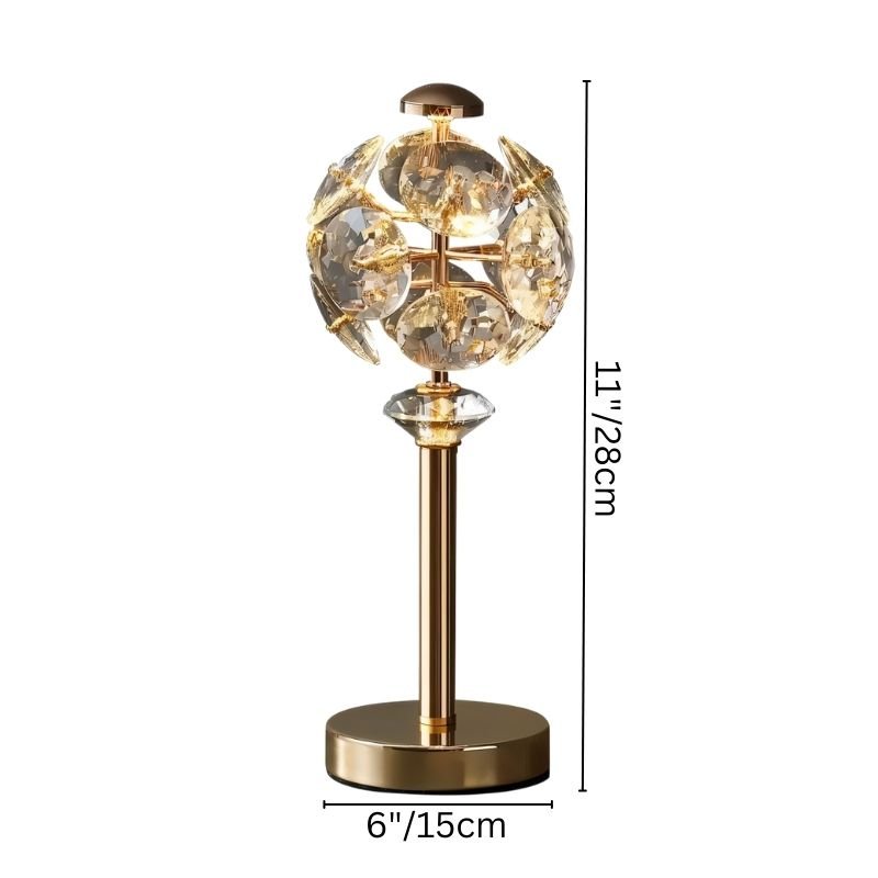 Luminara | Elegant Vintage-Inspired Table Lamp for Living Room and Bedroom 5