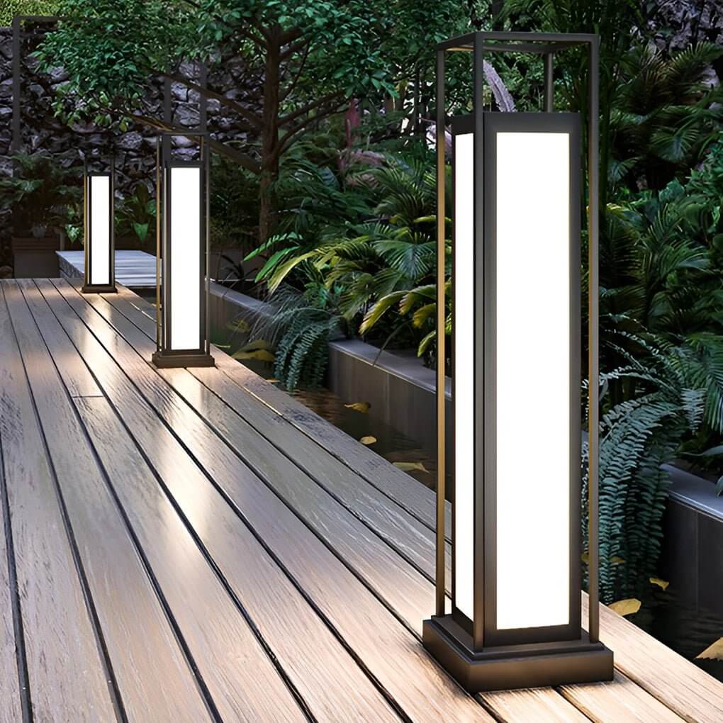 Luminara | Elegant Waterproof LED Outdoor Landscape Bollard Lights 4