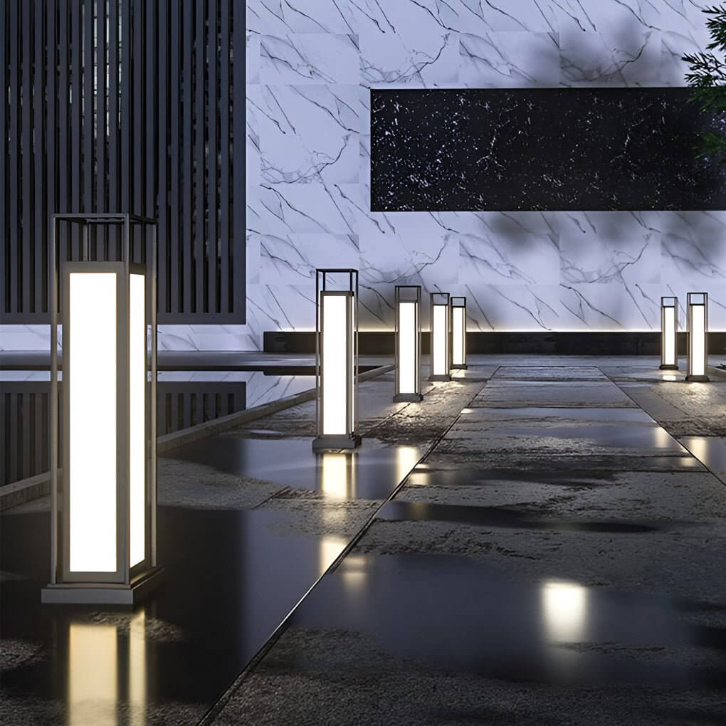 Luminara | Elegant Waterproof LED Outdoor Landscape Bollard Lights 5