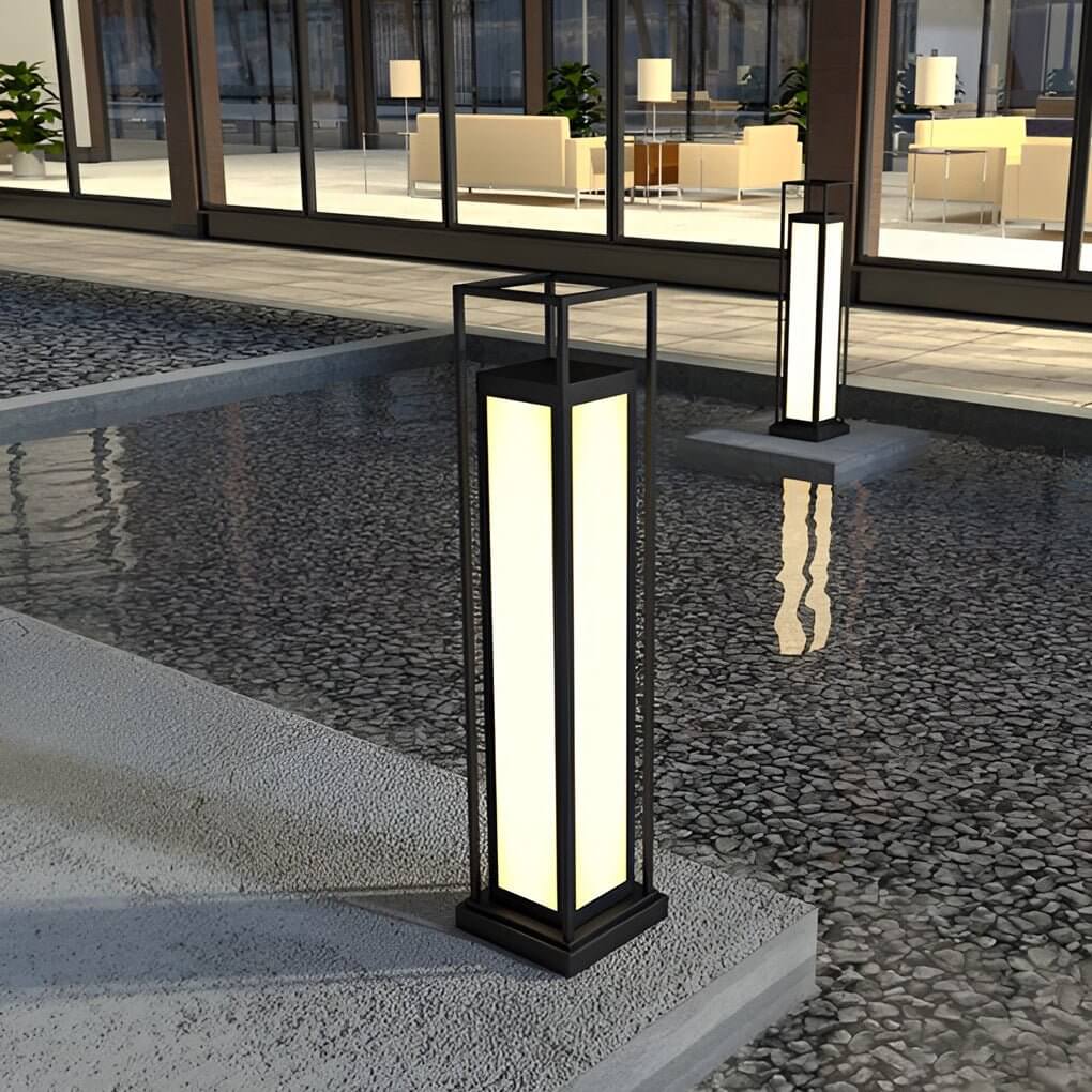 Luminara | Elegant Waterproof LED Outdoor Landscape Bollard Lights 6