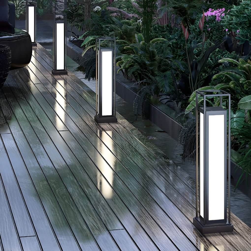 Luminara | Elegant Waterproof LED Outdoor Landscape Bollard Lights 7