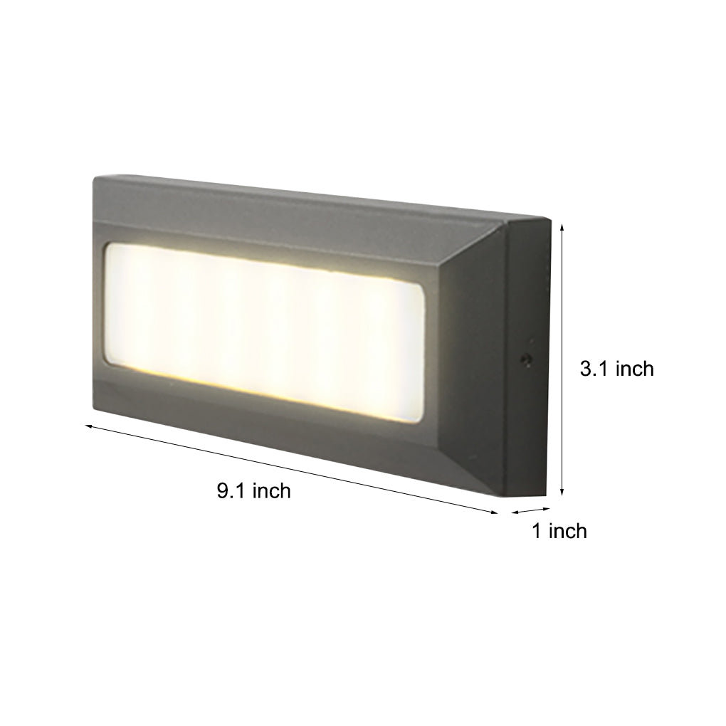 Luminara | Elegant Waterproof SMD 9W Outdoor Step Lights for Garden Paths 6